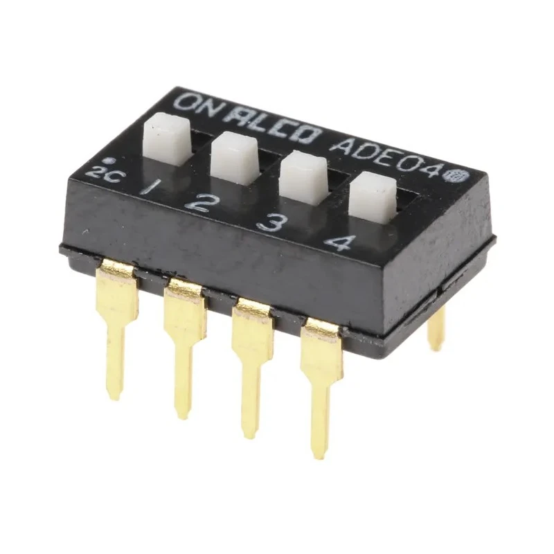 TE Connectivity Slide Rotary Coded DIP Switch Through Hole 1825360-3