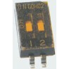 TE Connectivity Rocker Rotary Coded DIP Switch Surface Mount 1571983-3