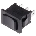 TE Connectivity SPDT On-Off-On Rocker Switch Panel 16A 28V DC Polyamide 66 Housing PRASD3-16F-BB000