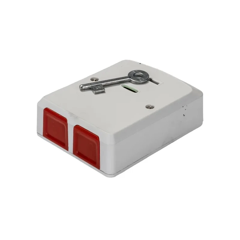 RS PRO 2 Button Panic Button 918-4725 United Kingdom Grade 3 Tamper Switch Protection