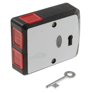 RS PRO 4 Button Panic Button, Grade 3, Stainless Steel Cover, BS EN50131-2-6 Approved 918-4731