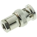 TE Connectivity BNC Series Coaxial Connector Cable Male BNC, 50 Ω, Straight Body Clamp 1-1337420-0