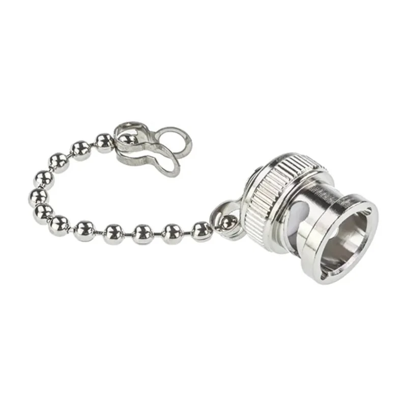 TE Connectivity Coaxial Connector Accessory RF Connector Dust Cap Nickel Plated Brass Body for BNC Connector 1-1337524-0