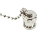 TE Connectivity Coaxial Connector Accessory RF Connector Dust Cap Nickel Plated Brass for BNC Connector 1-1337524-0