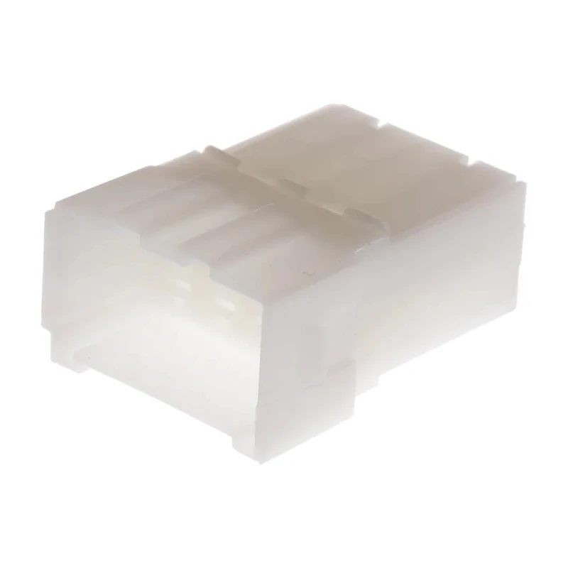TE Connectivity Timer Automotive Connector Male Natural Cable 8 Way Crimp Termination 969191-1