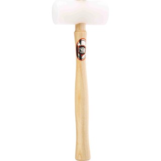 RS PRO Polyethylene Mallet Replaceable Face 180 g, Polyethylene Head Diameter 38 mm, Wood Handle 222-1580