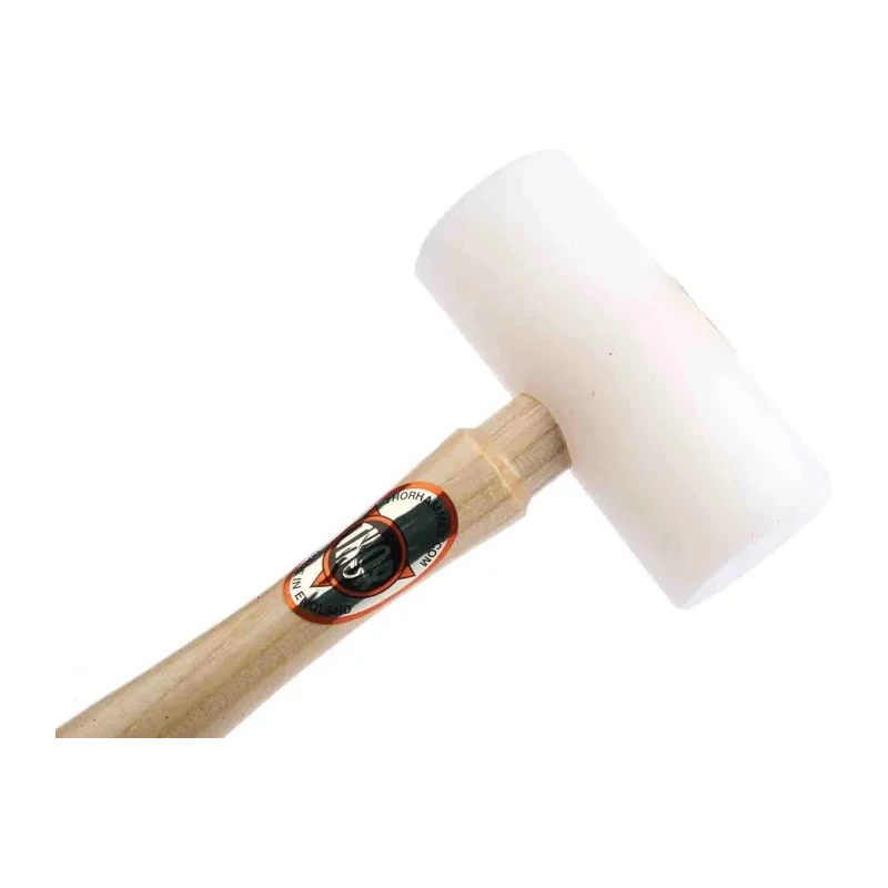 RS PRO Polyethylene Mallet Replaceable Face 180 g, Polyethylene Head Diameter 38 mm, Wood Handle 222-1580