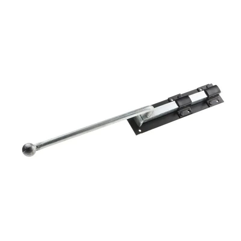 RS PRO Steel Epoxy Black Monkey Tail Door Bolt 450 mm 894-6749