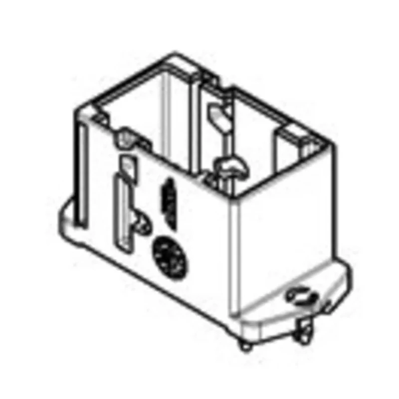 TE Connectivity MQS Automotive Connector Male Blue Through Hole 32 Way Solder Termination 966658-2