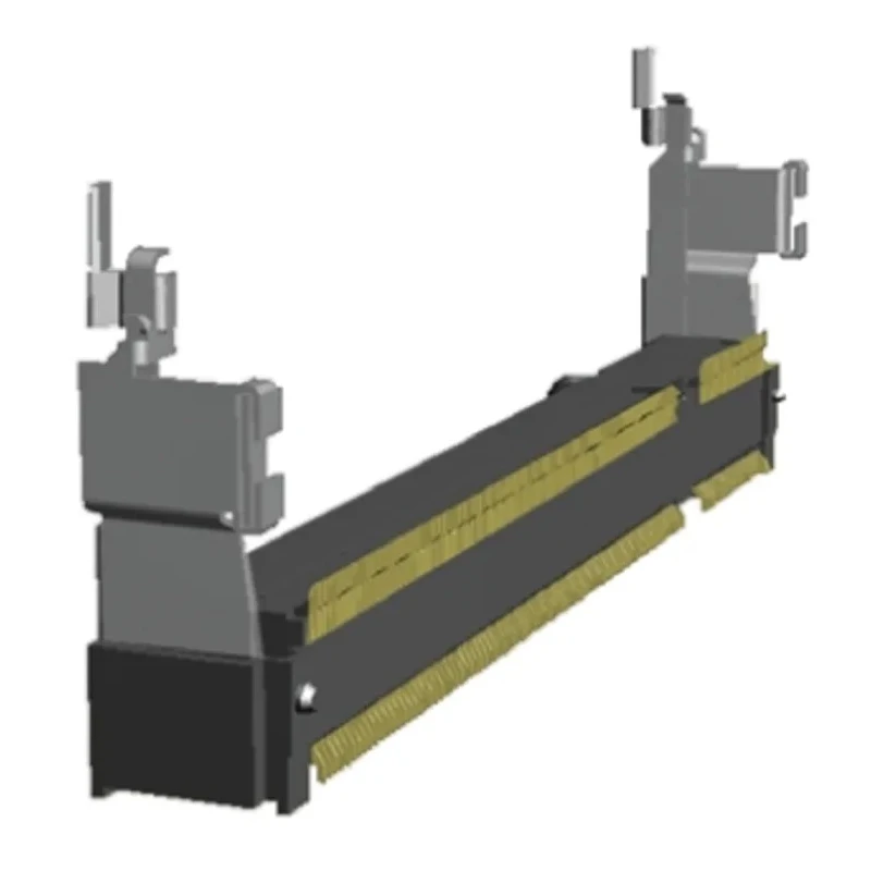 TE Connectivity 0.6 mm Pitch 200 Way Right Angle Surface Mount DDR2 DIMM Socket 1.8V 500mA 1612618-4