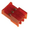 TE Connectivity IDC Connector 3-Way Female Right Angle 2.54mm Pitch 5A 250V AC Nylon Housing 3-643813-3