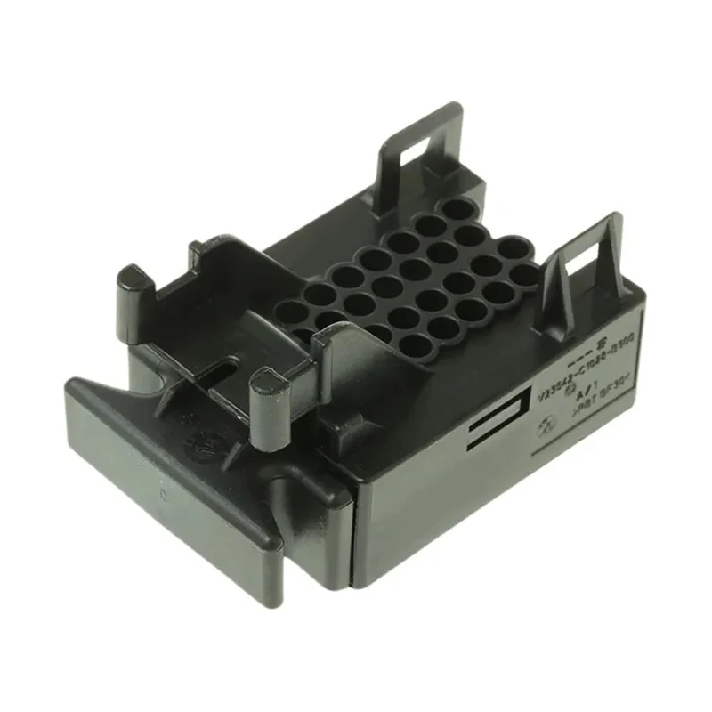 TE Connectivity MQS Automotive Connector Female Black Cable 28 Way Crimp Termination 1393436-4