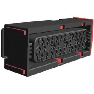 TE Connectivity Junior Power Timer Automotive Connector Female Black Free Hanging 29 Way Crimp Termination 1-963449-2