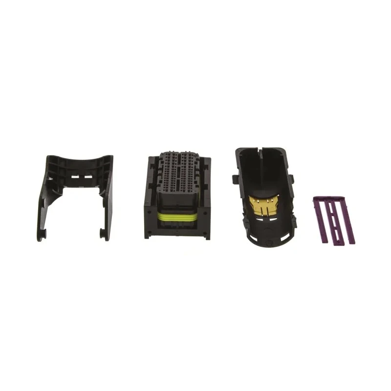 TE Connectivity Micro Quadlok System Automotive Connector Female 60 Way Crimp Termination 284742-1