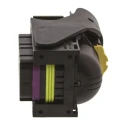 TE Connectivity Micro Quadlok System Automotive Connector Female 60 Way Crimp Termination 284742-1