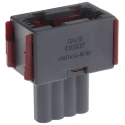 TE Connectivity Junior Power Timer Automotive Female Connector Grey Cable 4 Way Crimp Termination 2-963207-1