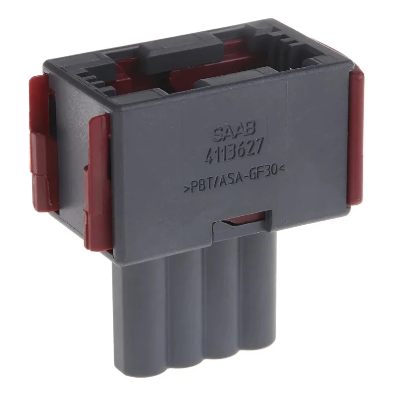 TE Connectivity Junior Power Timer Automotive Connector Female Grey Cable 4 Way Crimp Termination 2-963207-1