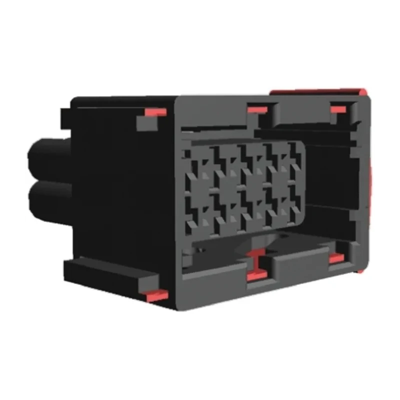 TE Connectivity Junior Power Timer Automotive Connector Female Black Cable 10 Way Crimp Termination 1-967240-1