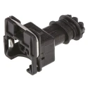 TE Connectivity Junior Power Timer Automotive Connector Female Black Cable 2 Way Crimp Termination 282762-1
