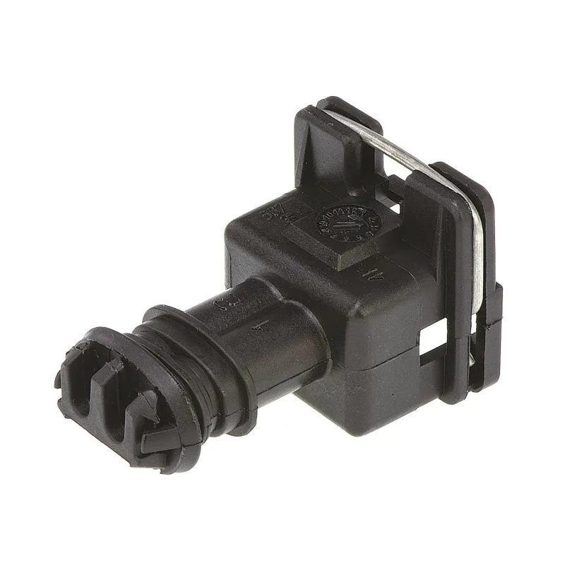 TE Connectivity Junior Power Timer Automotive Connector Female Black Cable 2 Way Crimp Termination 282762-1
