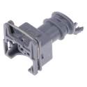 TE Connectivity Automotive Connector Junior Power Timer Female Grey Cable 2 Way Crimp Termination 20A 282189-2