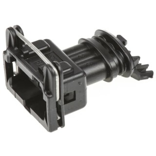 TE Connectivity Junior Power Timer Automotive Connector Female Black Cable 3 Way Crimp Termination 282191-1