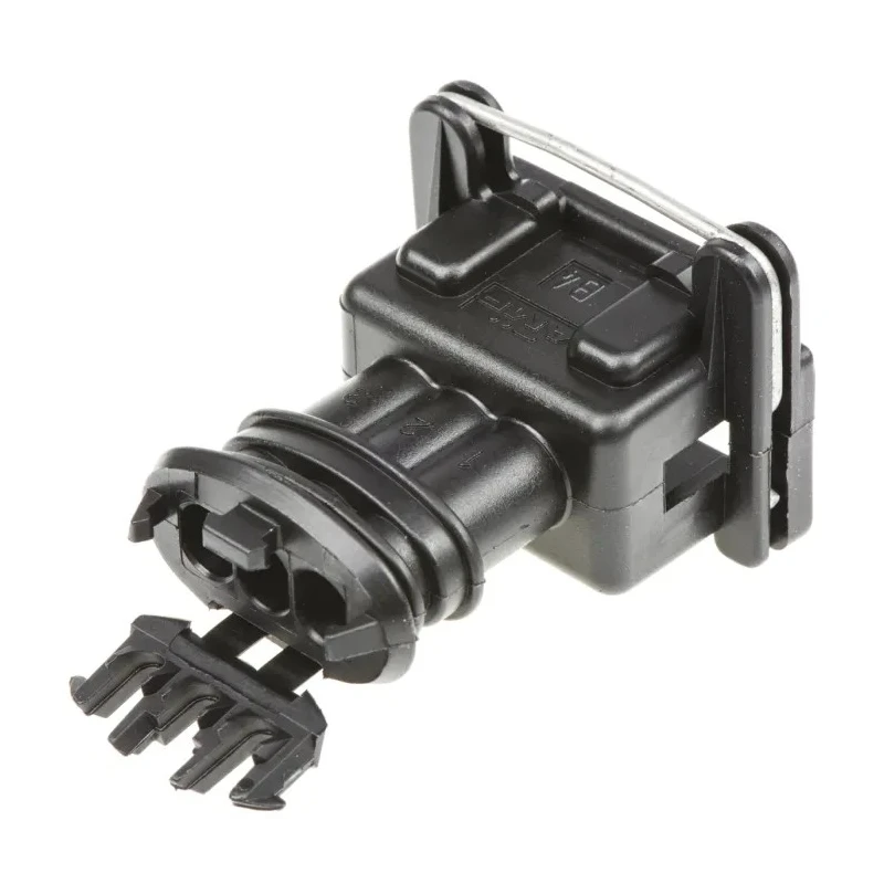 TE Connectivity Junior Power Timer Automotive Connector Female Black Cable 3 Way Crimp Termination 282191-1