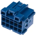 TE Connectivity Junior Power Timer Automotive Connector Female Blue Cable 15 Way Crimp Termination 1-967623-4
