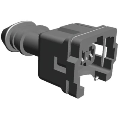 TE Connectivity Junior Power Timer Automotive Connector Female Black Cable 3 Way Crimp Termination 282545-1