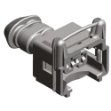 TE Connectivity Junior Timer Automotive Connector Female Grey Cable 2 Way Crimp Termination 963040-2