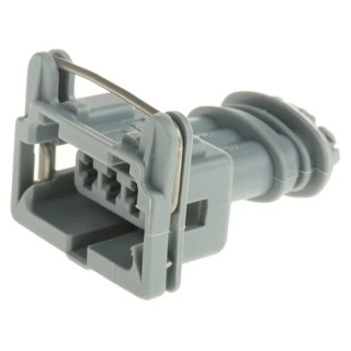 TE Connectivity Junior Power Timer Automotive Connector Female Grey Cable 3 Way Crimp Termination 282191-2