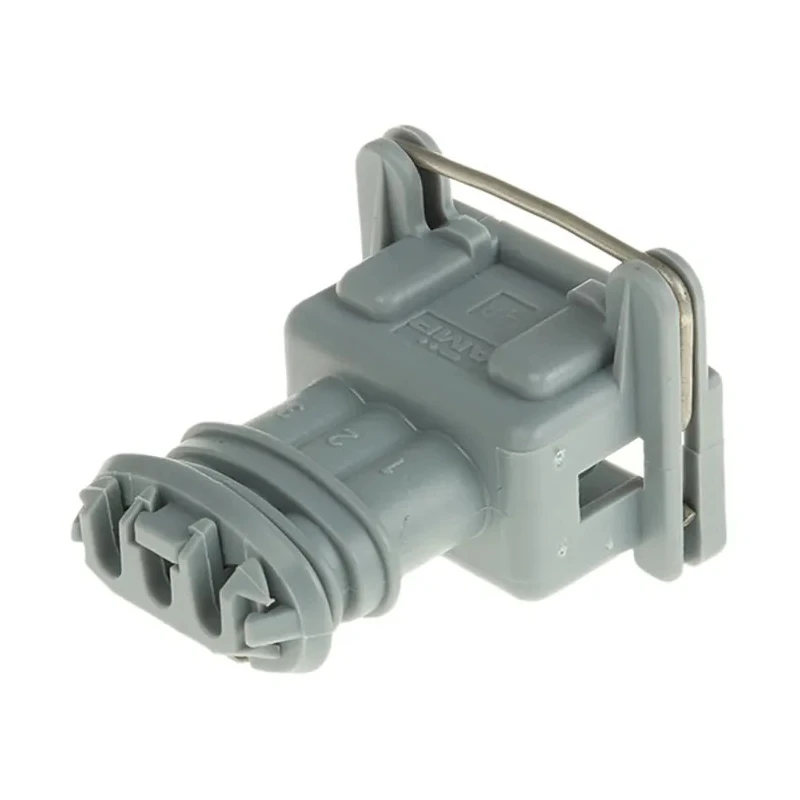 TE Connectivity Junior Power Timer Automotive Connector Female Grey Cable 3 Way Crimp Termination 282191-2