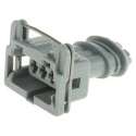 TE Connectivity Junior Power Timer Automotive Connector Female Grey Cable 3 Way Crimp Termination 282191-2