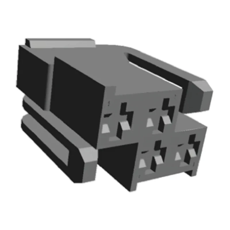TE Connectivity Junior Timer Automotive Connector Female Black Cable 4 Way Crimp Termination 365060-3