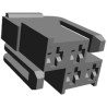 TE Connectivity Junior Timer Automotive Connector Female Black Cable 4 Way Crimp Termination 365060-3