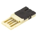 TE Connectivity Industrial Type A USB 2.0 Straight Cable Male 1 Port USB Connector 30V 1A IP20 2040305-1