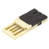 TE Connectivity Industrial Type A USB 2.0 Straight Cable Male 1 Port USB Connector 30V 1A IP20 2040305-1