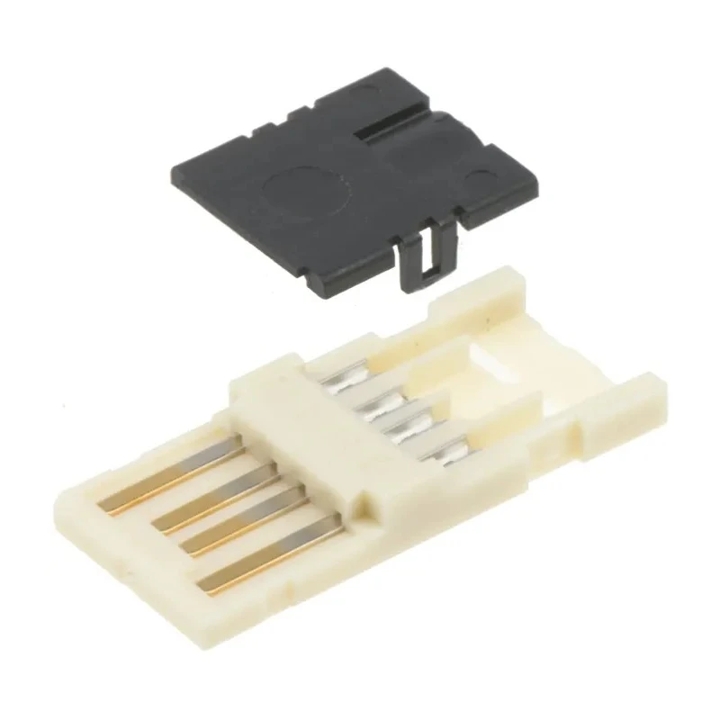 TE Connectivity Industrial Type A USB 2.0 Straight Cable Male 1 Port USB Connector 30V 1A IP20 2040305-1