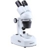 Bresser Stereo Microscope, 20 to 80 X Magnification, Halogen Illuminated, Battery Operated, Model 58-03100