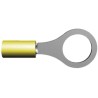TE Connectivity PIDG Insulated Ring Terminal Yellow M12 Stud Size 52077
