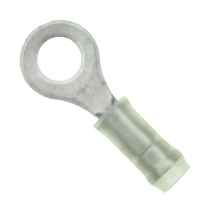 TE Connectivity PIDG Insulated Ring Terminal M4 Stud Size 24 AWG 20 AWG Wire Size Natural 323989