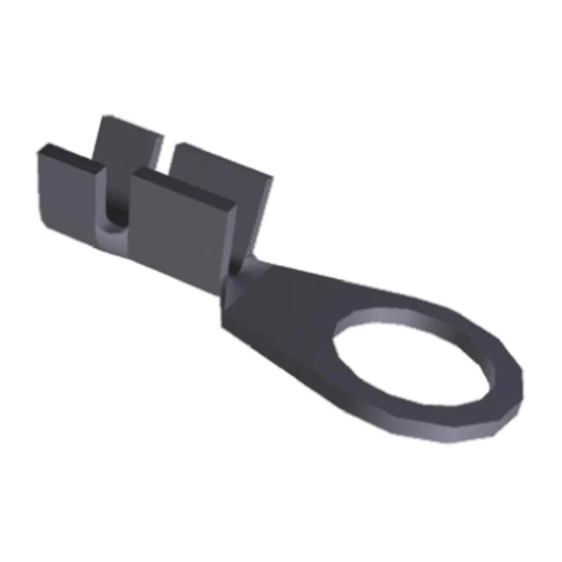 TE Connectivity Uninsulated Crimp Ring Terminal M6 Stud Size 18 AWG 14 AWG Wire Size Grey 160337-2