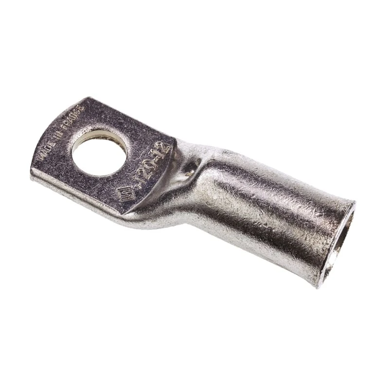 TE Connectivity XCT Uninsulated Ring Terminal 12 mm Stud Size Grey 709822-2