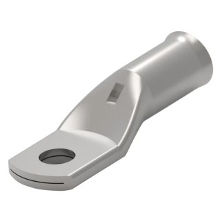 TE Connectivity XCT Uninsulated Ring Terminal, 14 mm Stud Size, Grey 709823-3