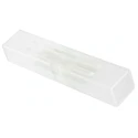 TE Connectivity FASTON .250 Natural Insulated Male/Male Spade Connector, Crimp 155914-1