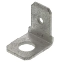 TE Connectivity FASTON .250 Silver Uninsulated Male Spade Connector, Stud, 6.35 x 0.81 mm Tab Size 141879-2