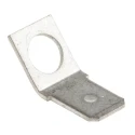 TE Connectivity FASTON .250 Black Uninsulated Male Spade Connector, Stud, 6.35 x 0.81 mm Tab Size 61365-1