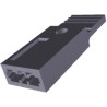 TE Connectivity AMPMODU NOVO Shunt Straight Female Black Closed Top 2 Way 1 Row 2.54 mm Pitch 1-880584-2