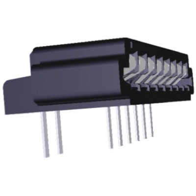 TE Connectivity Trio-Mate 2.54 mm Pitch 6 Way Right Angle Female FPC Connector Through Hole Solder Termination 5-487508-5