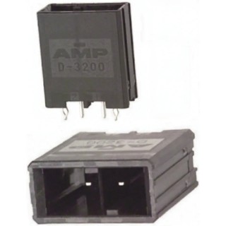 TE Connectivity D-3000 Series Straight Through Hole PCB Header, 3 Contact(s), 5.08 mm Pitch, 1 Row, Shrouded 1-178136-2